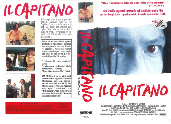IL CAPITANO (vhs-omslag)